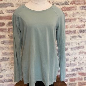 Lulu lemon sage green long sleeve top